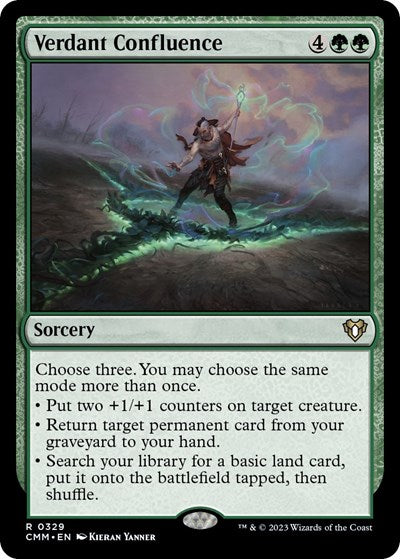 Verdant Confluence (Commander Masters) Near Mint