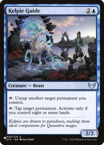 Kelpie Guide (The List) Light Play