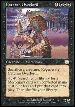 Cateran Overlord (Mercadian Masques) Heavy Play