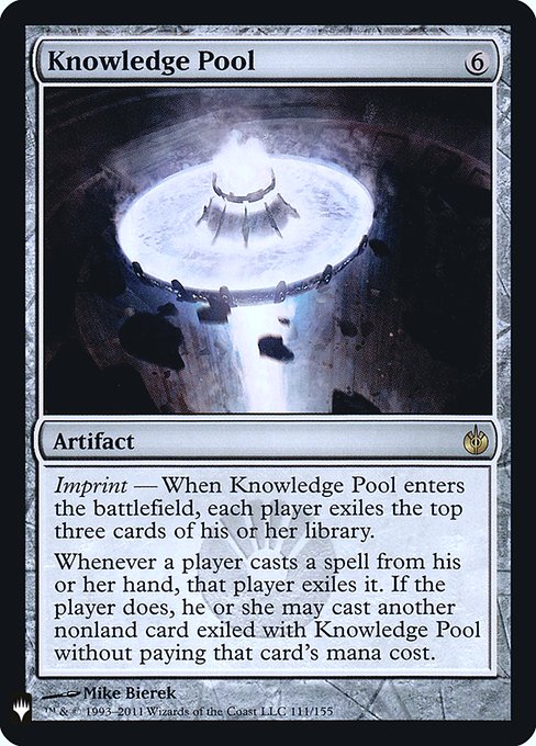Knowledge Pool (Mystery Booster Retail Edition Foils) Heavy Play Foil