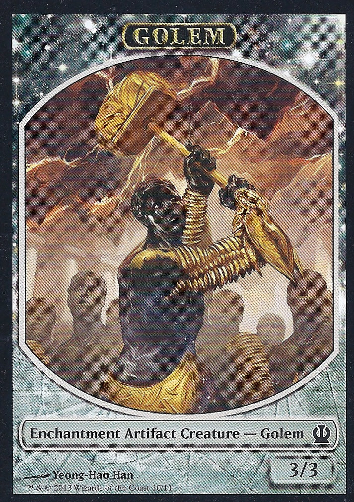 Golem Token (Theros) Near Mint