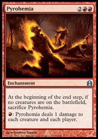 Pyrohemia (Commander) Heavy Play