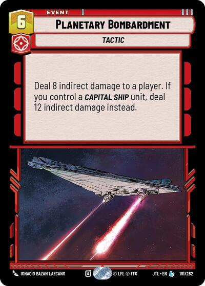 Planetary Bombardment (Jump to Lightspeed) Near Mint