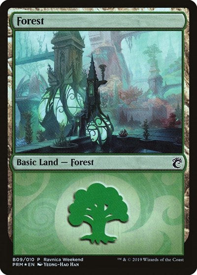 Forest - Simic (B09) (Promos: Launch Party and Release Event) Light Play Foil
