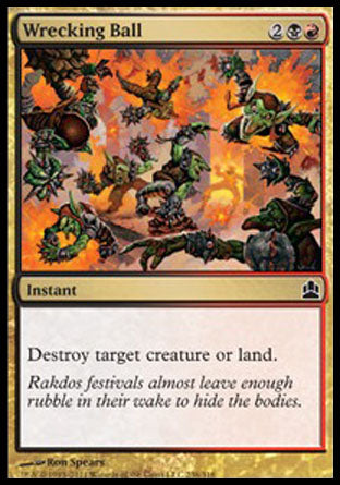 Wrecking Ball (Commander) Light Play