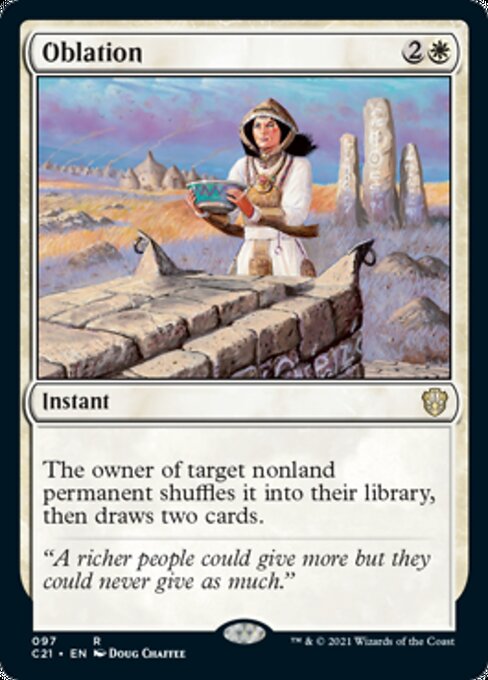 Oblation (Commander 2021 Strixhaven) Near Mint