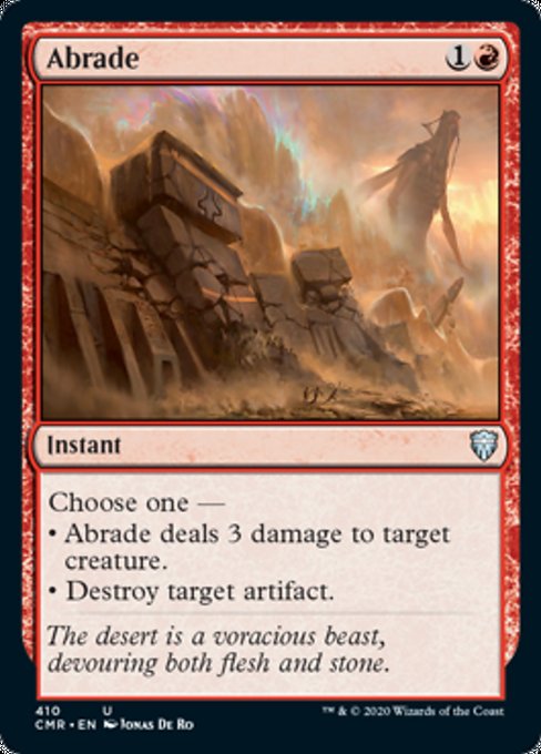 Abrade (Commander 2020 Commander Legends) Light Play