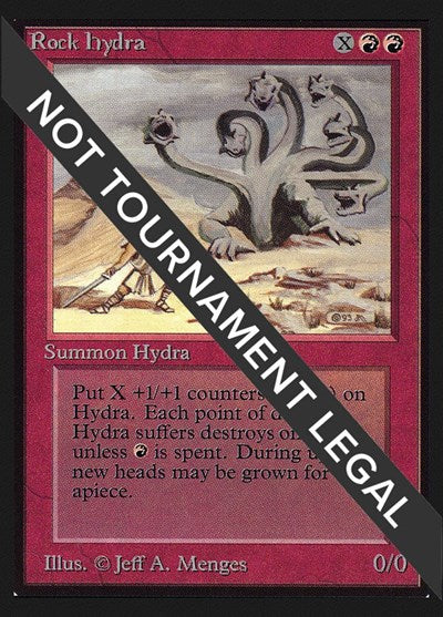 Rock Hydra (IE) (International Edition) Near Mint