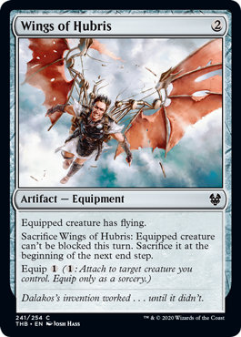 Wings of Hubris (Theros Beyond Death) Medium Play