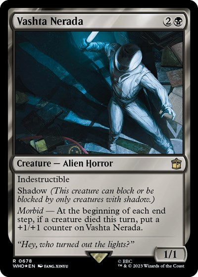 Vashta Nerada (Surge Foil) (Universes Beyond: Doctor Who) Near Mint Foil