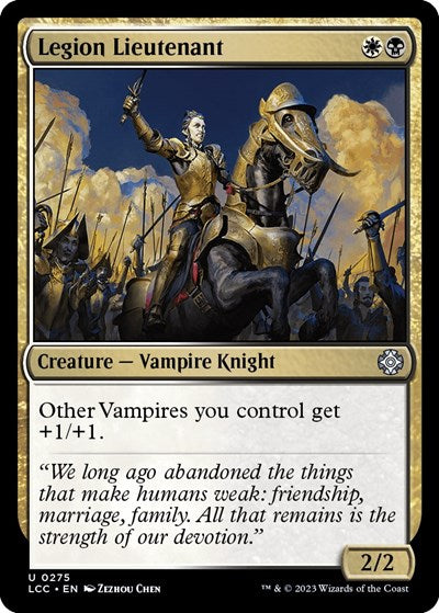 Legion Lieutenant (Commander: The Lost Caverns of Ixalan) Light Play