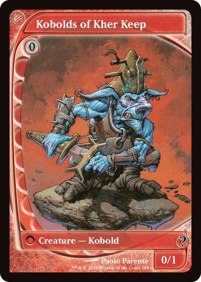 Kobolds of Kher Keep (Future Sight) (Mystery Booster 2) Near Mint Foil