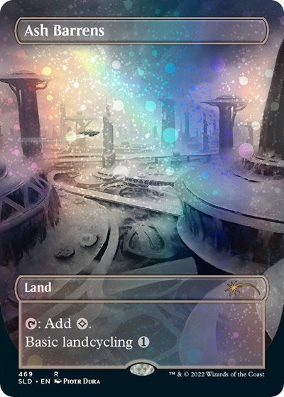Ash Barrens (Borderless) (Galaxy Foil) (Secret Lair) Near Mint Foil