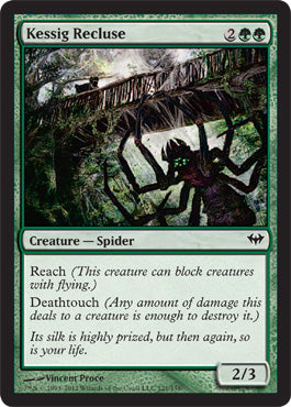 Kessig Recluse (Dark Ascension) Medium Play Foil