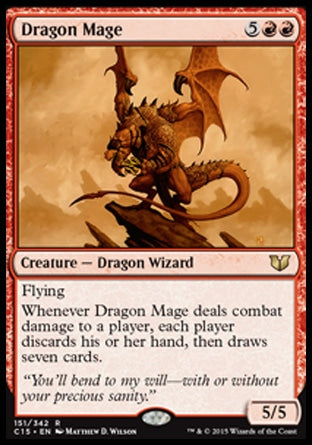 Dragon Mage (Commander 2015) Light Play