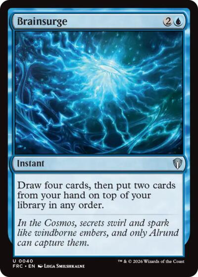 Brainsurge (Commander: Reality Fracture) Near Mint