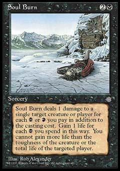 Soul Burn (Ice Age) Medium Play