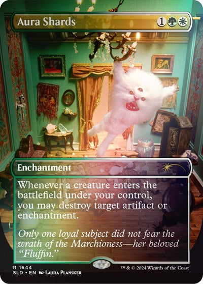 Aura Shards (Rainbow Foil) (Secret Lair) Near Mint Foil