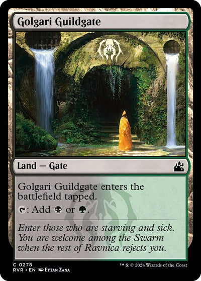 Golgari Guildgate (Ravnica Remastered) Near Mint