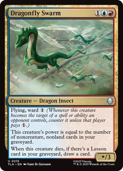Dragonfly Swarm (Avatar: The Last Airbender) Near Mint Foil