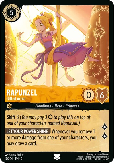 Rapunzel - Gifted Artist (Rise of the Floodborn) Near Mint