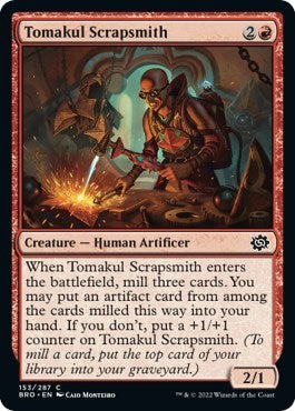 Tomakul Scrapsmith (The Brothers' War) Medium Play Foil
