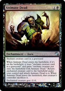Animate Dead (Premium Deck Series: Graveborn) Medium Play Foil