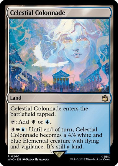 Celestial Colonnade (Universes Beyond: Doctor Who) Near Mint Foil