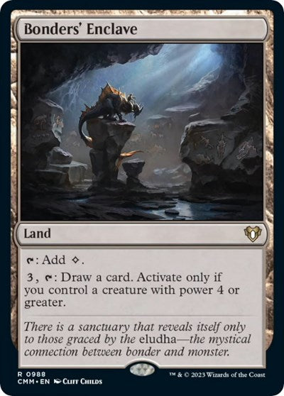Bonders' Enclave (Commander Masters) Medium Play