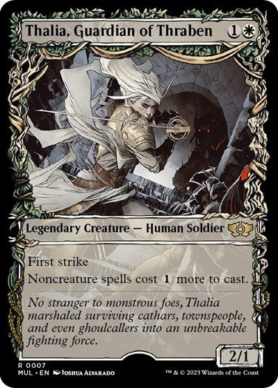 Thalia, Guardian of Thraben (March of the Machine: Multiverse Legends) Medium Play