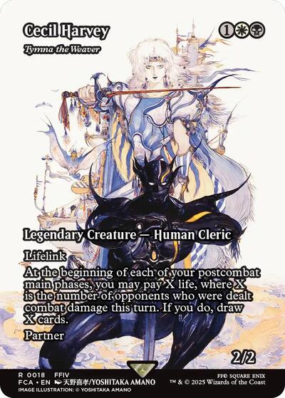 Cecil Harvey Tymna the Weaver - Tymna the Weaver (Showcase) (Universes Beyond: FINAL FANTASY: Through the Ages) Light Play Foil