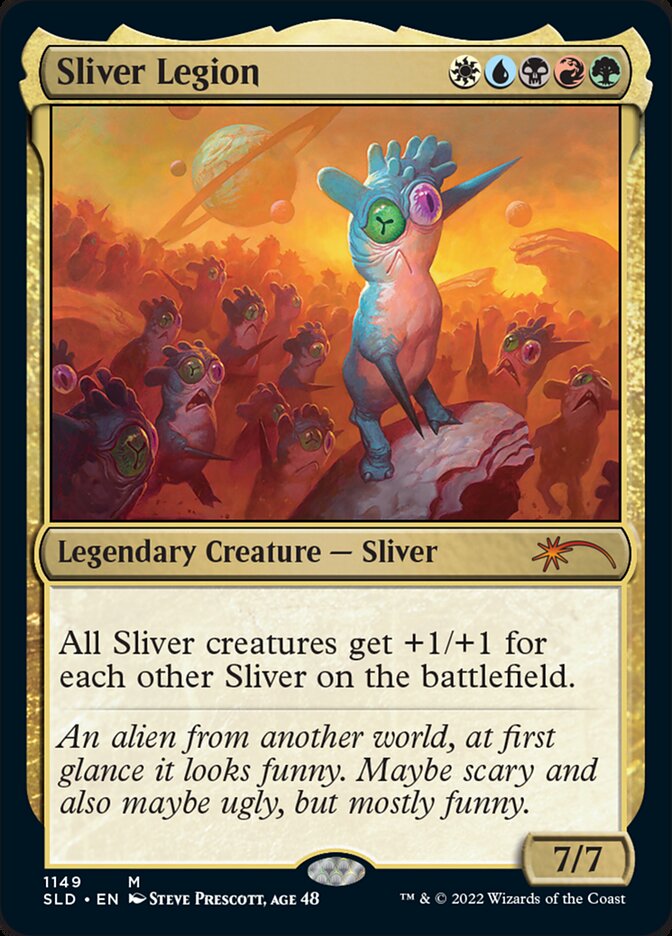 Sliver Legion (1149) (Secret Lair) Near Mint Foil