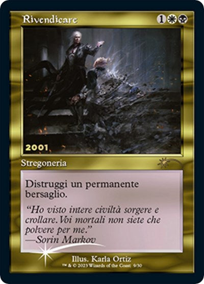 Vindicate (IT Exclusive) (Promos: 30th Anniversary Promos) Near Mint Foil Italian