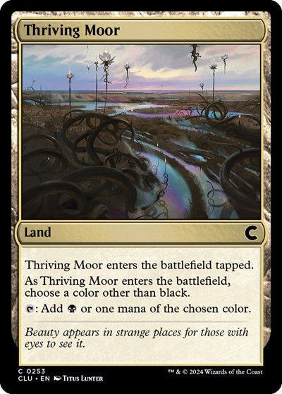 Thriving Moor (Ravnica: Clue Edition) Near Mint