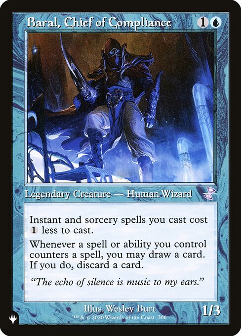Baral, Chief of Compliance (The List) Medium Play