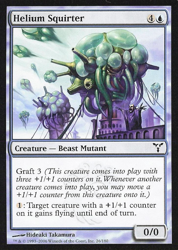 Helium Squirter (Dissension) Light Play Foil