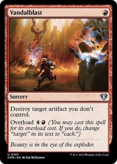 Vandalblast (Commander Masters) Damaged / Poor