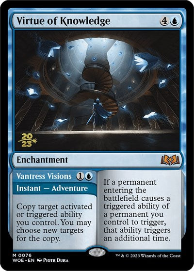 Virtue of Knowledge (Promos: Prerelease Cards) Near Mint Foil