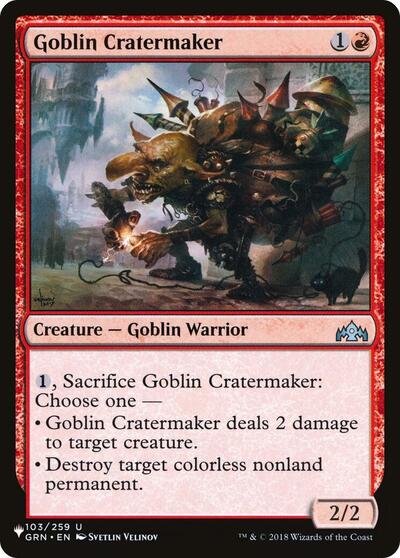 Goblin Cratermaker|1|0|0.00