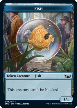 Fish Token (Streets of New Capenna) Near Mint