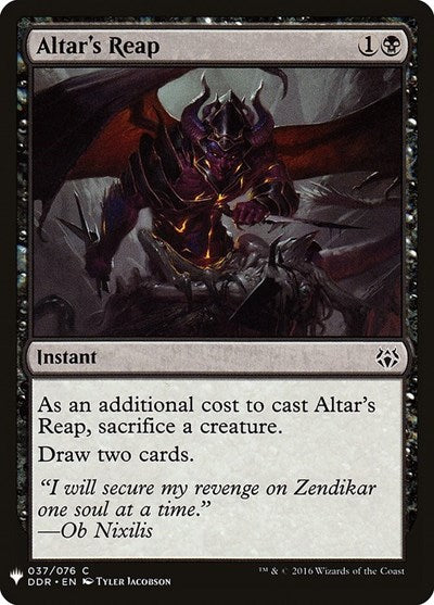 Altar's Reap (Mystery Booster) Light Play