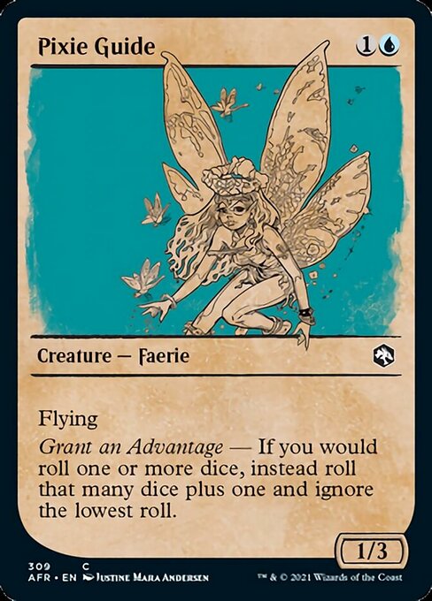 Pixie Guide (Showcase) (Adventures in the Forgotten Realms) Light Play Foil