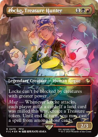 Locke  Treasure Hunter  Borderless   Chocobo Track Foil|3|0|0.00