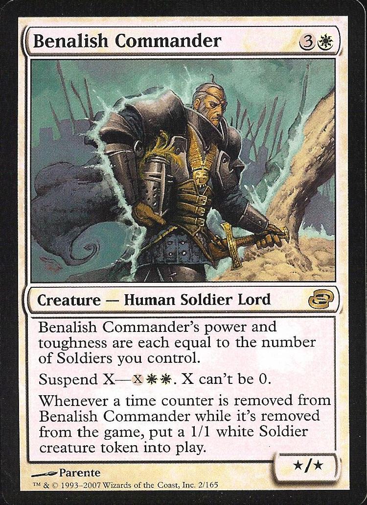 Benalish Commander (Planar Chaos) Light Play Foil