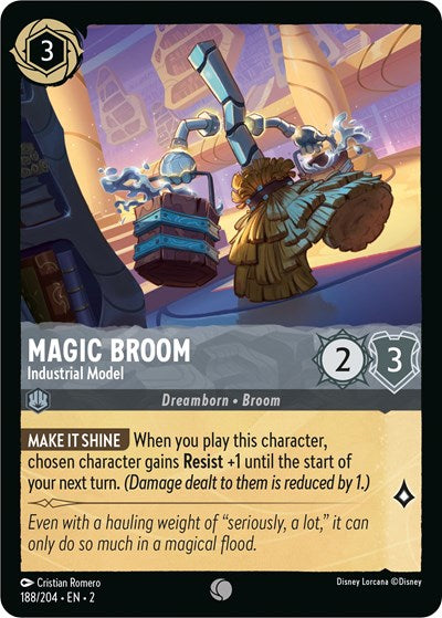 Magic Broom - Industrial Model (Rise of the Floodborn) Near Mint