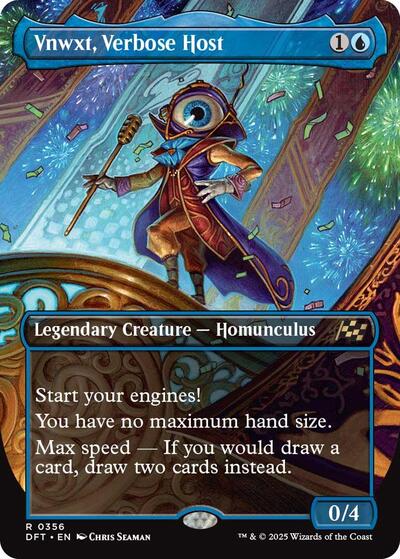 Vnwxt, Verbose Host (Borderless) (Aetherdrift) Damaged / Poor