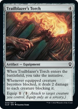 Trailblazer's Torch (Commander Legends: Battle for Baldur's Gate) Light Play