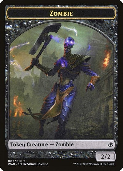 Zombie Token (War of the Spark) Medium Play