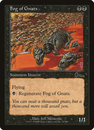 Fog of Gnats (Urza's Legacy) Light Play