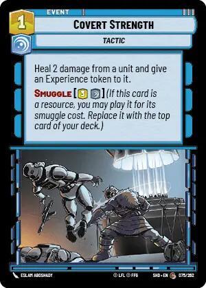 Covert Strength (Shadows of the Galaxy) Near Mint Foil